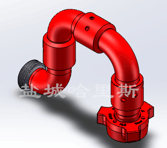 高壓活動彎頭80型